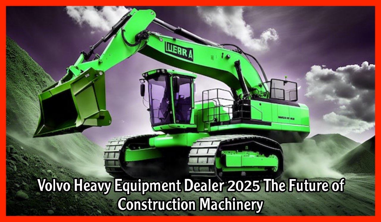 Volvo Heavy Equipment Dealer 2025 The Future of Construction Machinery