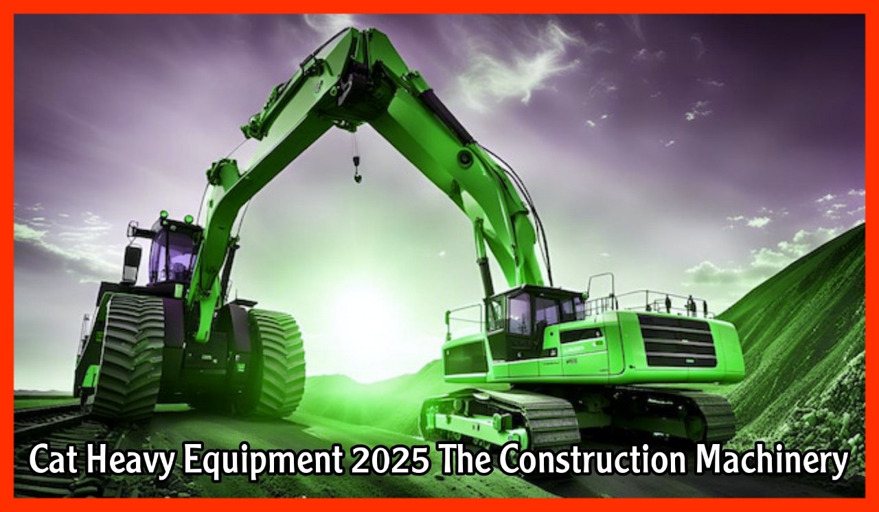 Cat Heavy Equipment 2025 The Construction Machinery