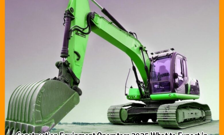 Construction Equipment Operators 2025 What to Expect in the Future