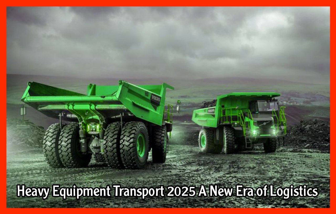 Heavy Equipment Transport 2025 A New Era of Logistics