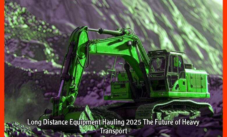 Long Distance Equipment Hauling 2025 The Future of Heavy Transport
