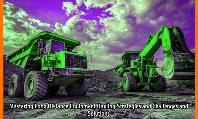 Mastering Long Distance Equipment Hauling Strategies and Challenges and Solutions