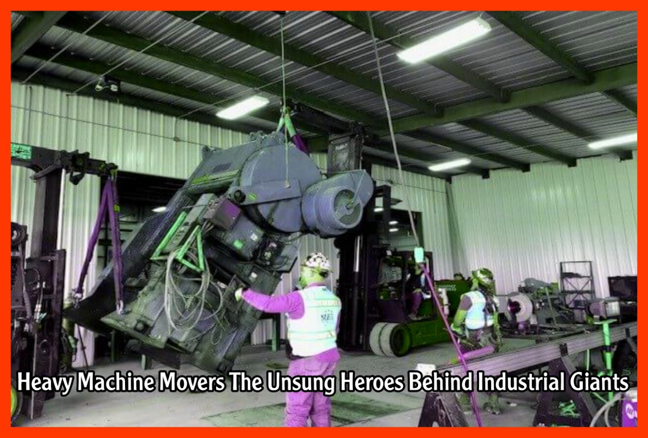Heavy Machine Movers The Unsung Heroes Behind Industrial Giants