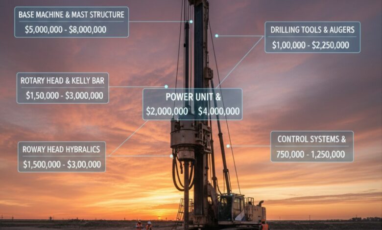 Large-Scale Rotary Drilling Rig Price Breaking Down the Numbers