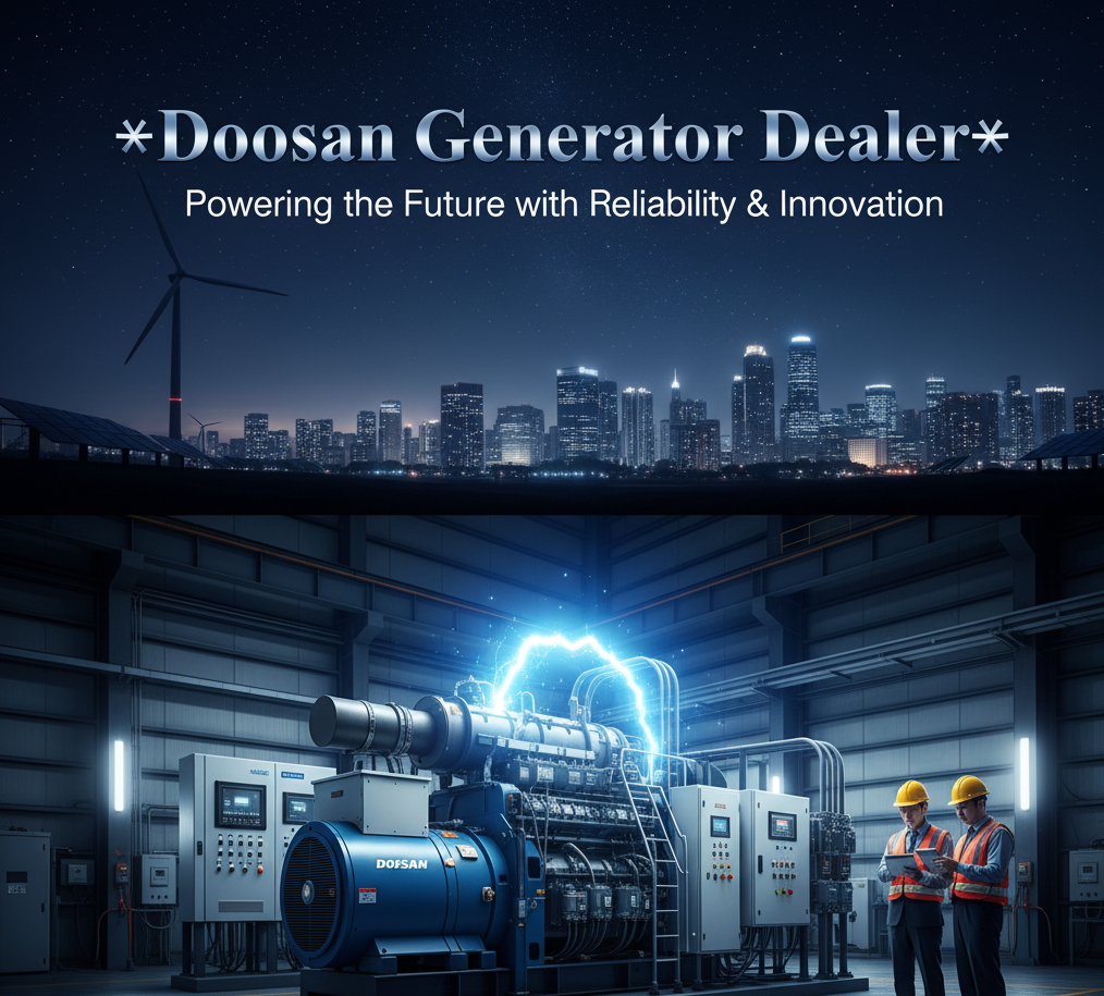 Doosan Generator Dealer Powering the Future with Reliability & Innovation