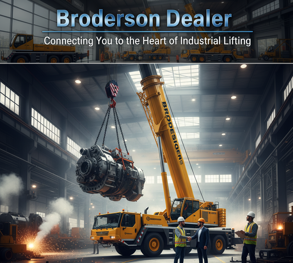 Broderson Dealer Connecting You to the Heart of Industrial Lifting
