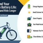 Electric bike battery maintenance for longer lifespan