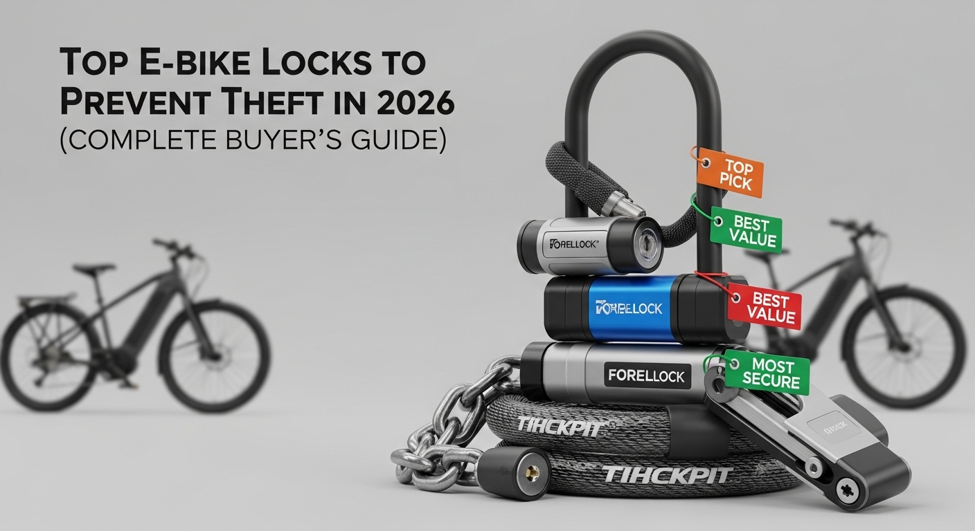 Top E-Bike Locks 2026 – Secure Your Electric Bike Against Theft