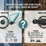 Comparison of hub motor and mid-drive motor on electric bikes in 2026