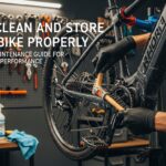 How to clean an electric bike frame safely using a soft sponge and mild bike cleaner