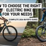 How to choose the right electric bike for your needs based on battery range, motor power, riding style, and terrain type