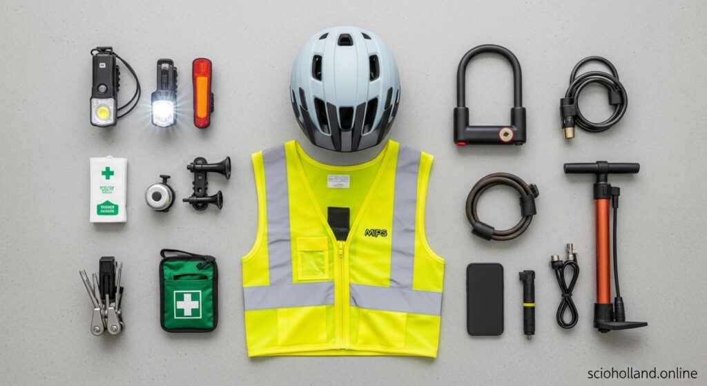 electric bike helmet for safe urban commuting